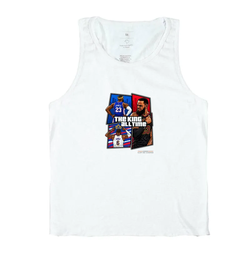 Camiseta Masculina LJ— The King All Time - Imagem 2