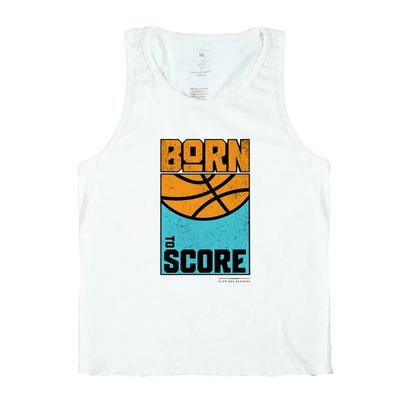 Camiseta Masculina de Basquete Born to Score - Imagem 2