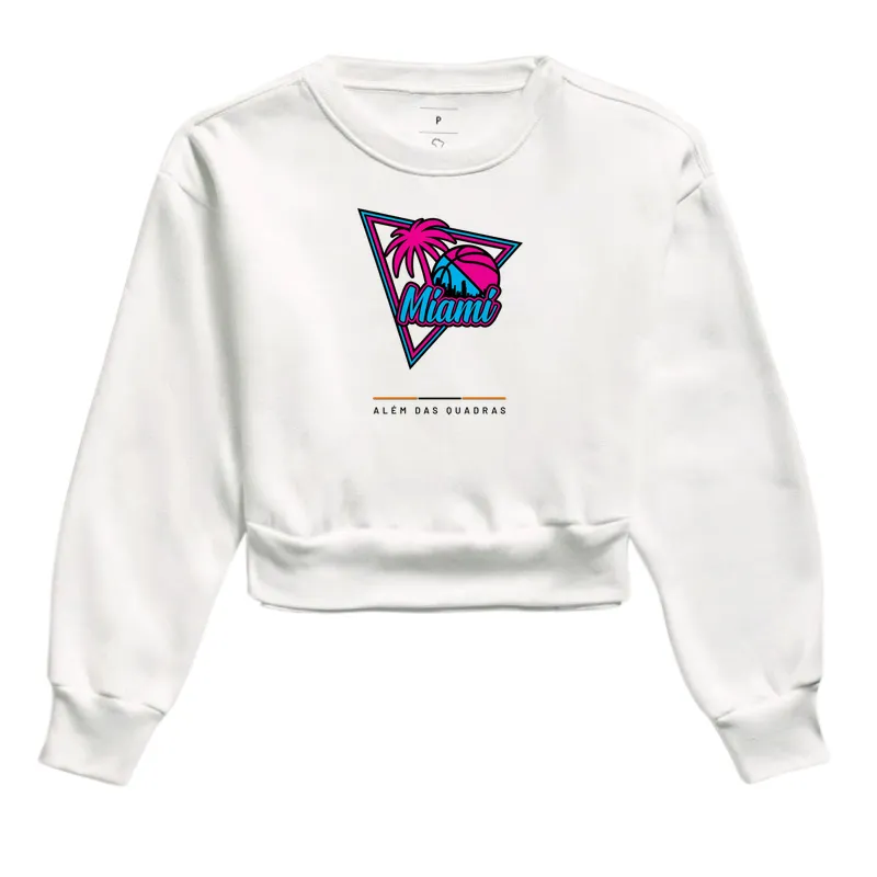 Cropped Feminino Miami Vice — Além das Quadras - Imagem 3