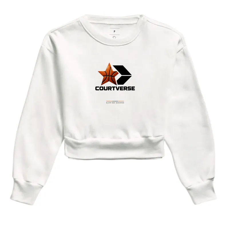 Cropped Feminina Courtverse — Estrela da Quadra - Imagem 3