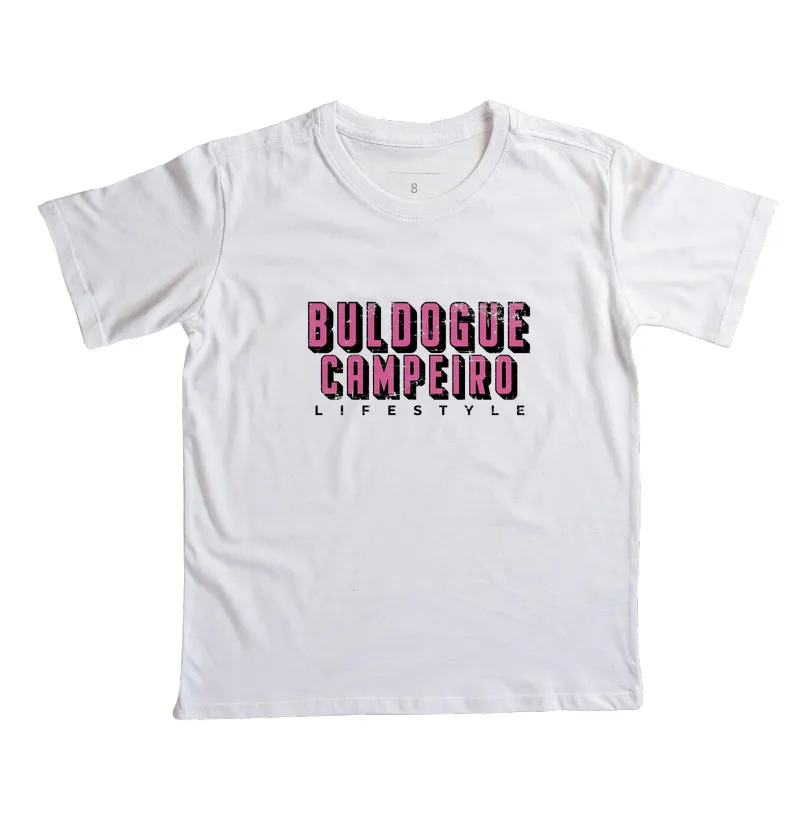  Buldogue Campeiro Texto Rosa - Imagem 2