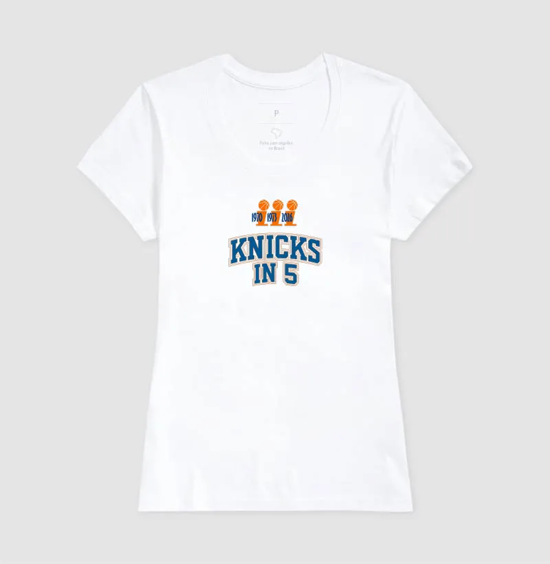 Camiseta Knicks in 5 — Convicção de Nova York | ADQ - Imagem 7