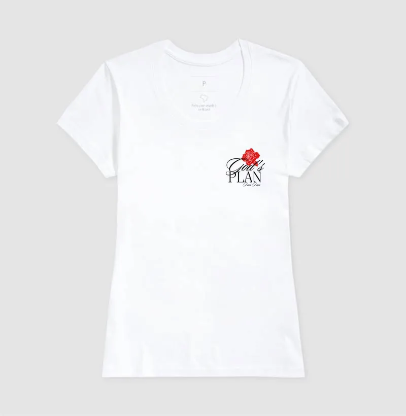 Camiseta God's Plan – Flor - Imagem 5