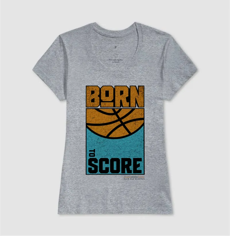 Camiseta Masculina de Basquete Born to Score - Imagem 12
