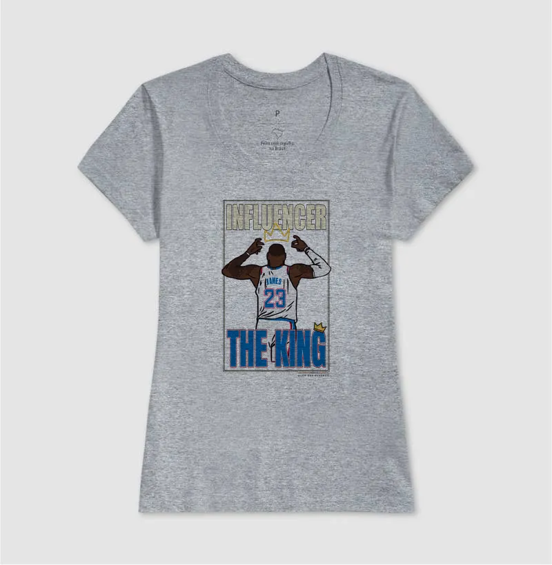 Camiseta LeBron James — The King 23 | Influencers Ballers - Imagem 12