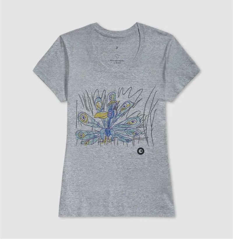 Camiseta Pavão Adulto by Bernardo Yori - Imagem 5