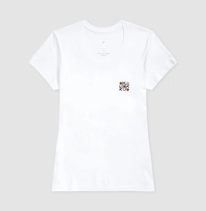 Camiseta Jogo da Velha - MInimalista. - Imagem 5