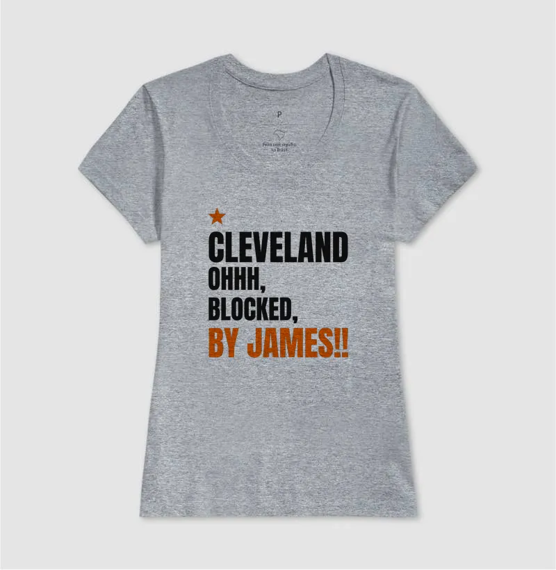 Camiseta Cleveland - Ohh Blocked!  - Imagem 5