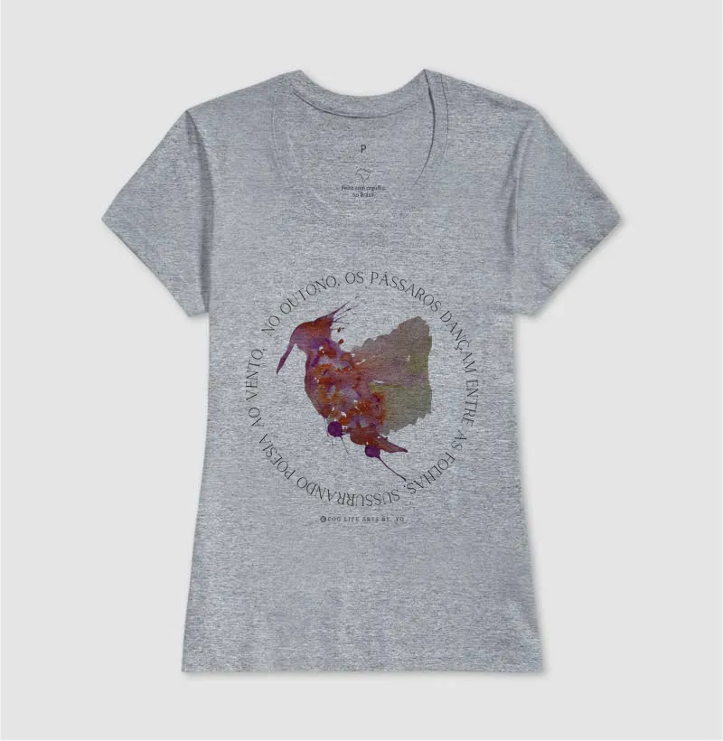 Camiseta Adulto Beija Flor by Johannes Cruzué - Imagem 5