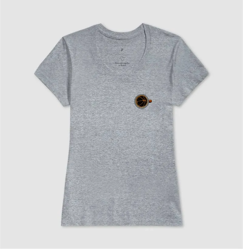 Camiseta Café com Basquete, a Xícara que Vira Quadra - Imagem 3