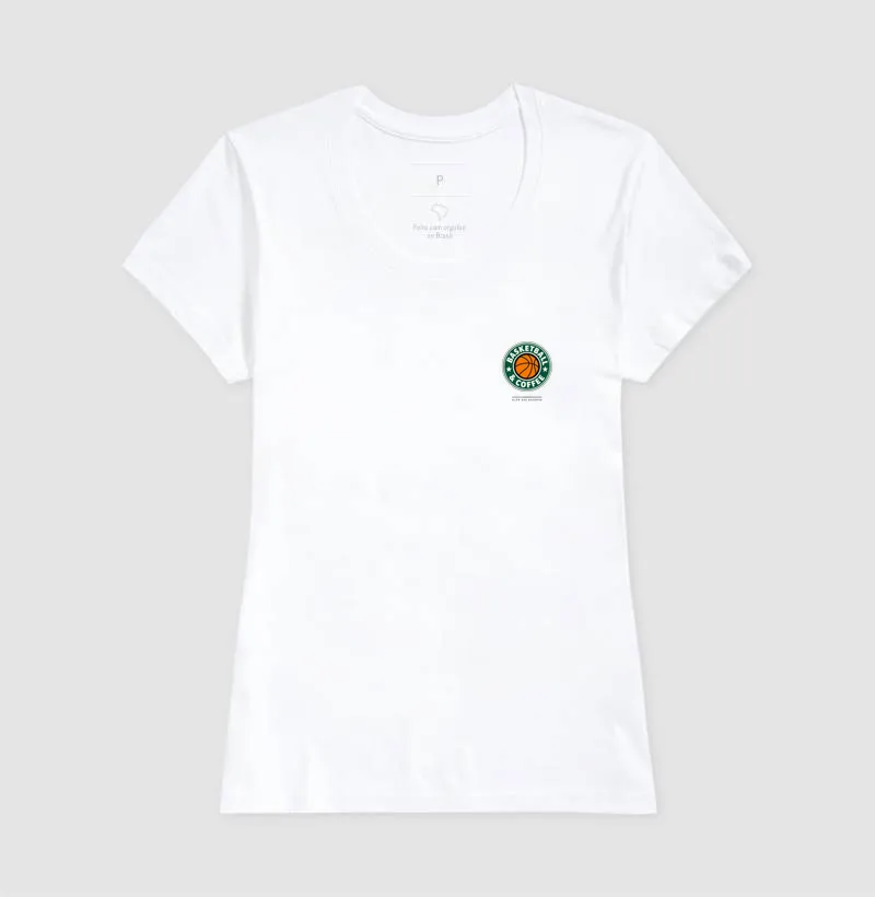 Camiseta Basketball & Coffee — Minimalista - Imagem 5