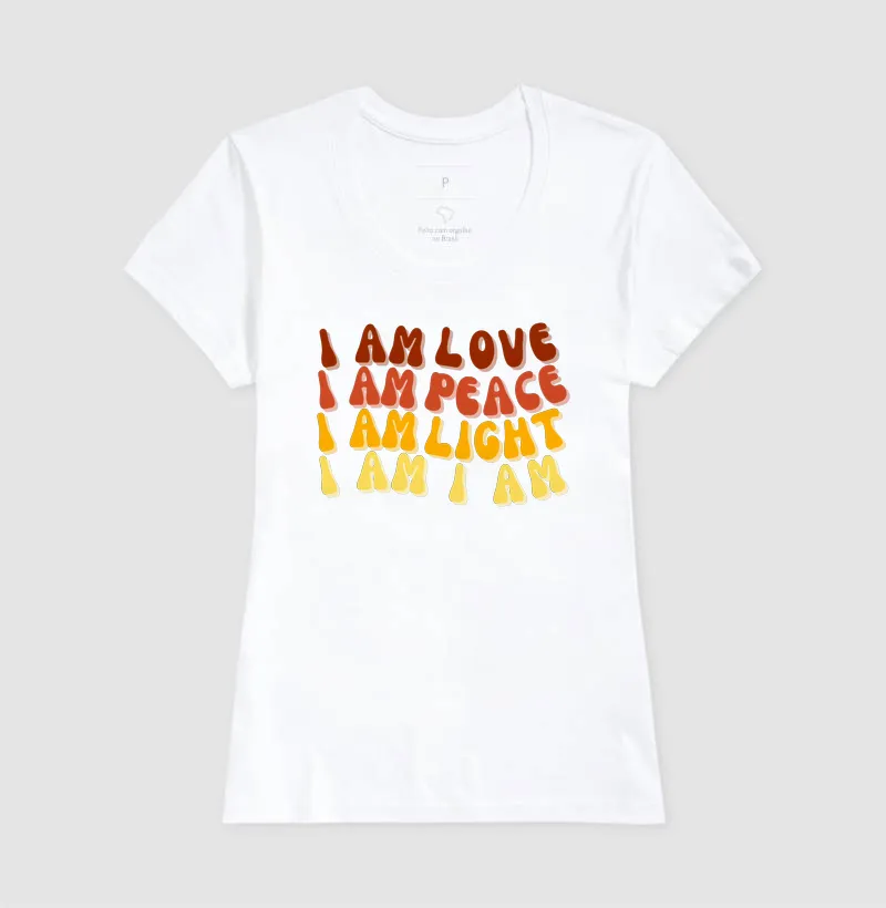 Camiseta Love Peace Light 70s - Imagem 5