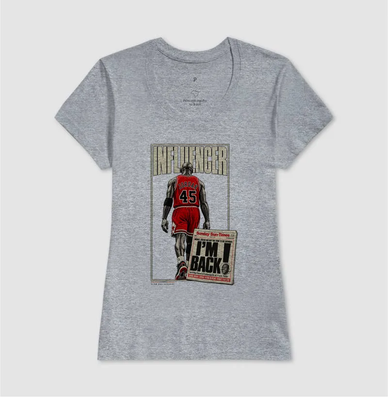 Camiseta Michael — I'm Back 1995 | Influencers Ballers - Imagem 12