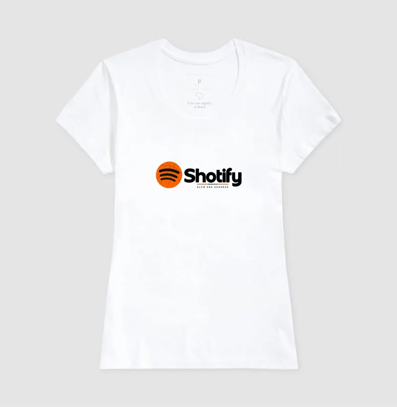 Camiseta SHOTify — No Ritmo do Jogo - Imagem 5
