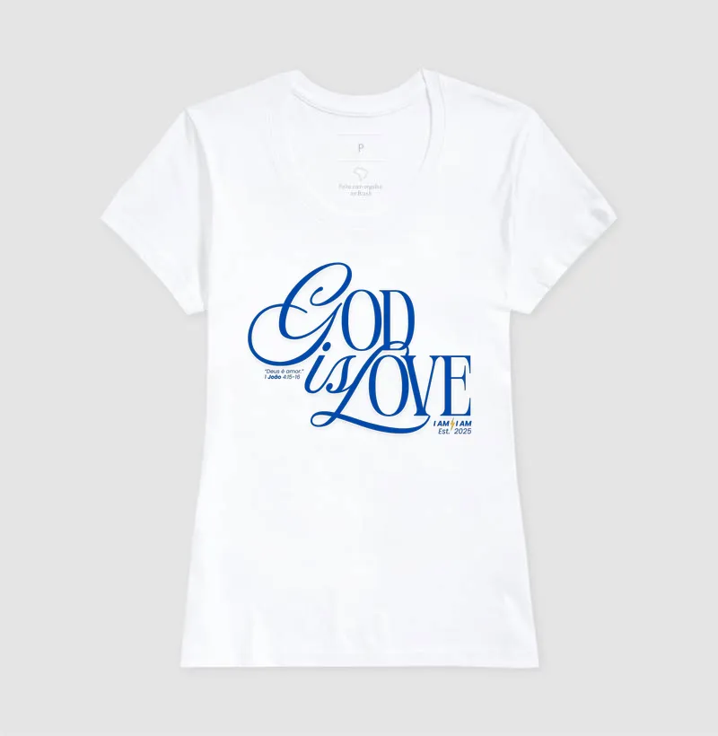 Camiseta God Is Love - Imagem 5