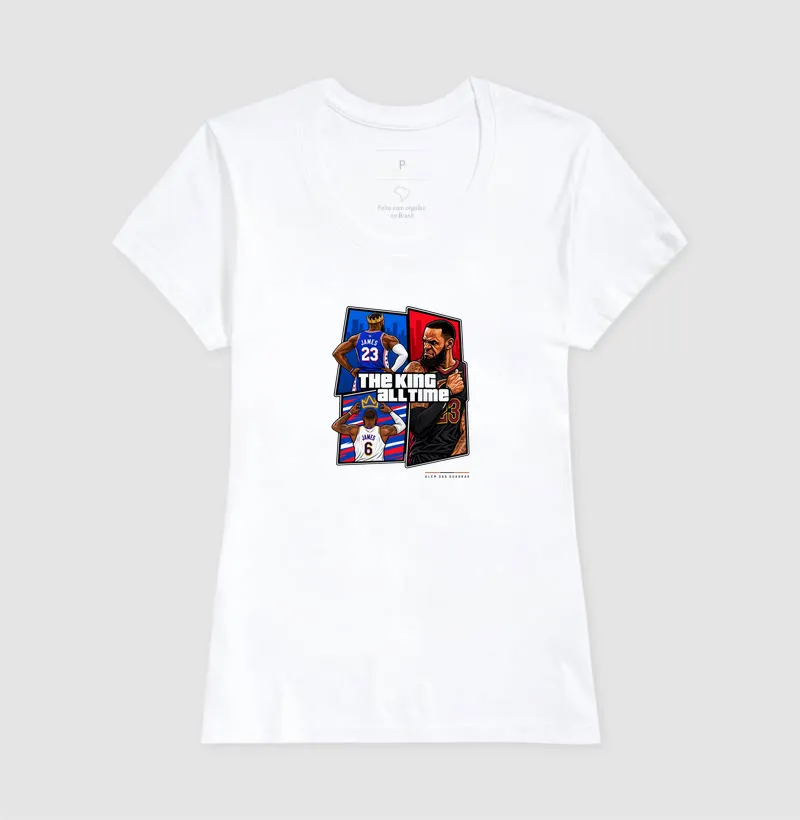 Camiseta Masculina LJ— The King All Time - Imagem 7