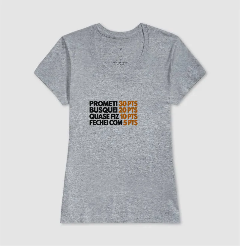  Camiseta Prometi 30 — Resenha de Quadra - Imagem 9