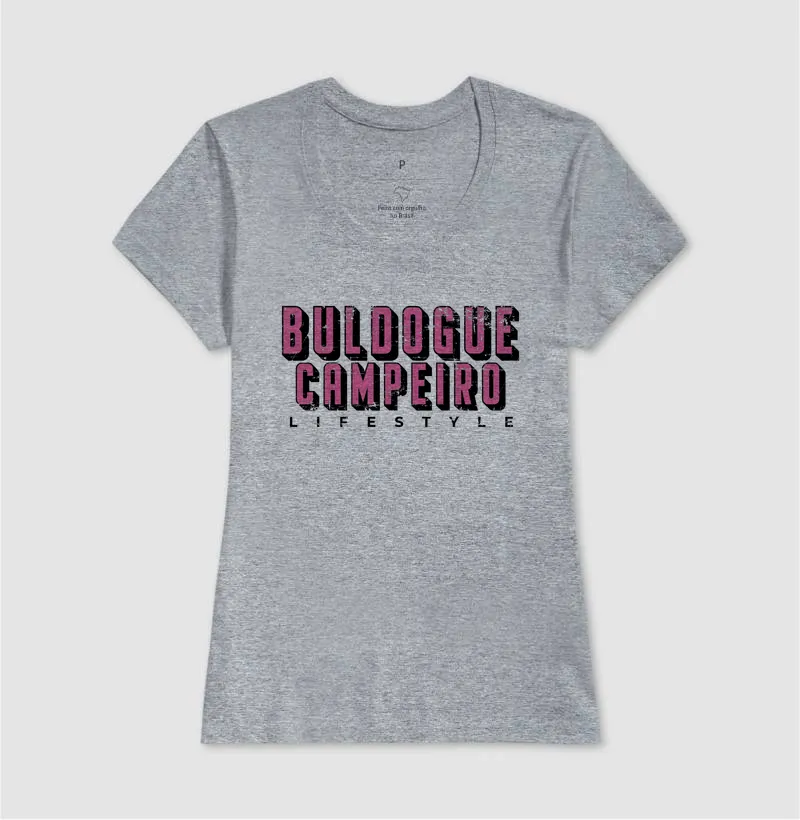  Buldogue Campeiro Texto Rosa - Imagem 7