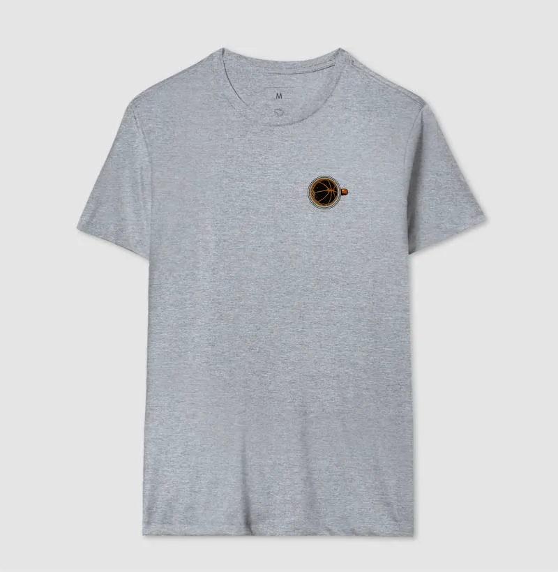 Camiseta Café com Basquete, a Xícara que Vira Quadra - Imagem 2