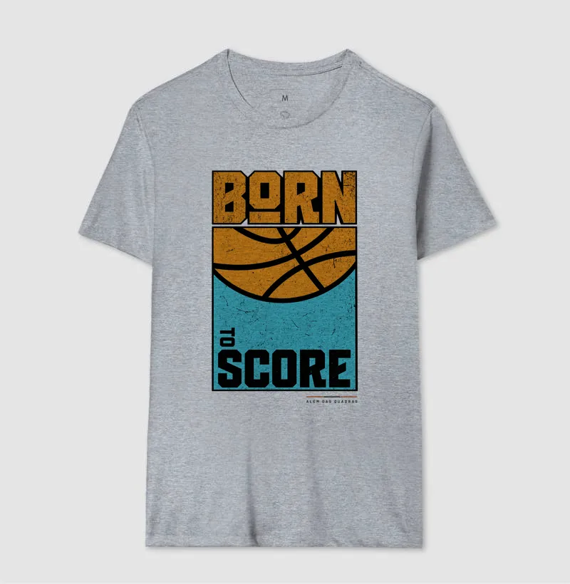 Camiseta Masculina de Basquete Born to Score - Imagem 11