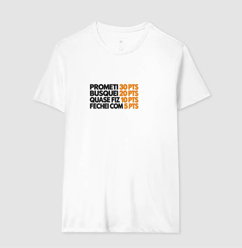  Camiseta Prometi 30 — Resenha de Quadra - Imagem 4
