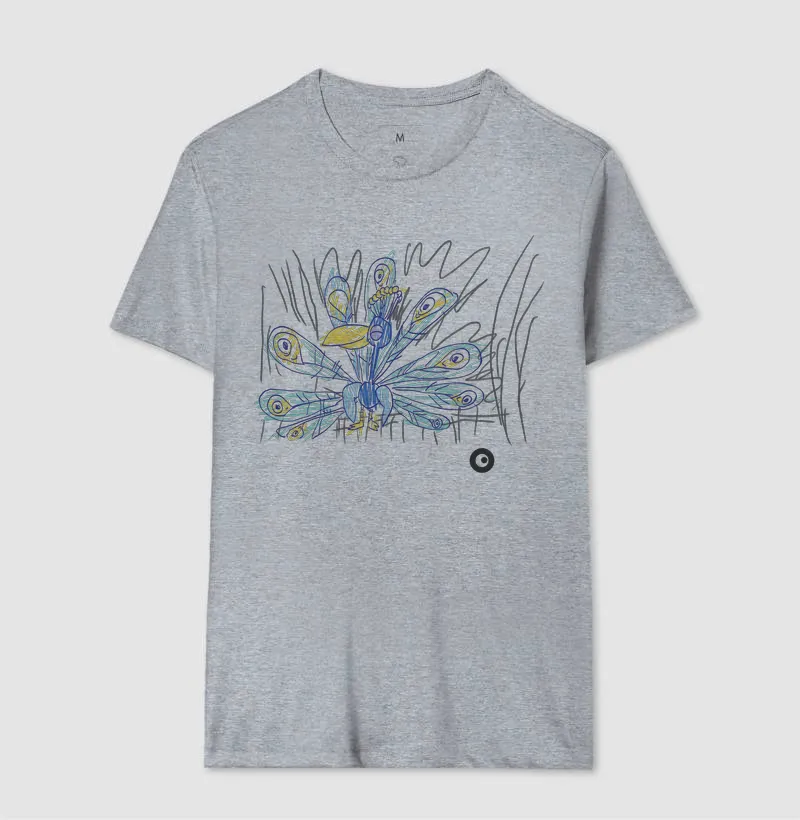 Camiseta Pavão Adulto by Bernardo Yori - Imagem 4