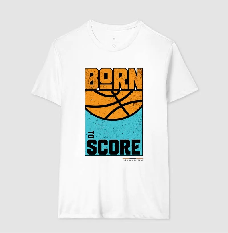 Camiseta Masculina de Basquete Born to Score - Imagem 7