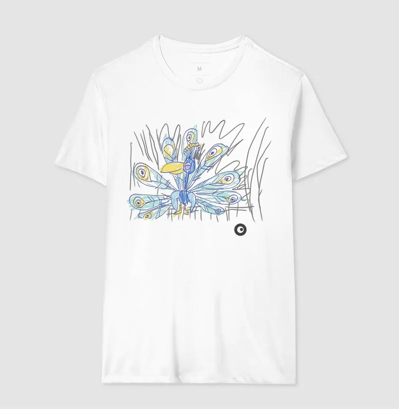 Camiseta Pavão Adulto by Bernardo Yori - Imagem 2