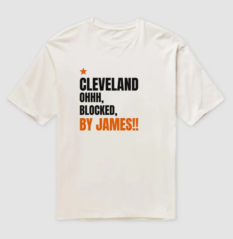 Oversized - Cleveland - ADQ. - Camiseta Oversized