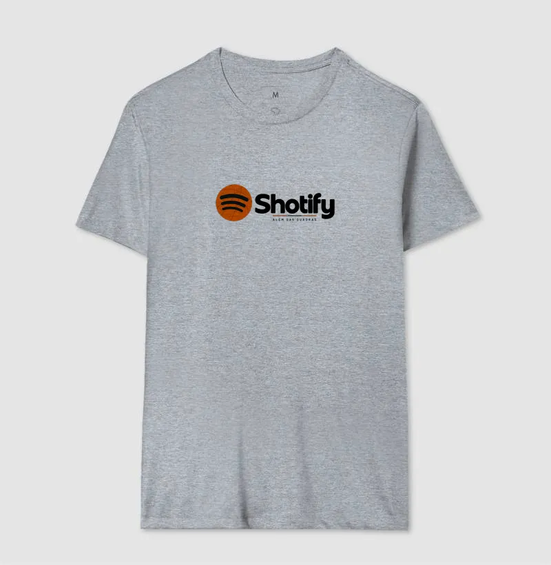 Camiseta SHOTify — No Ritmo do Jogo - Imagem 8