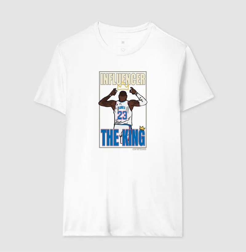 Camiseta LeBron James — The King 23 | Influencers Ballers - Imagem 7