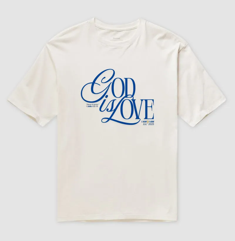 Camiseta God Is Love - Imagem 4