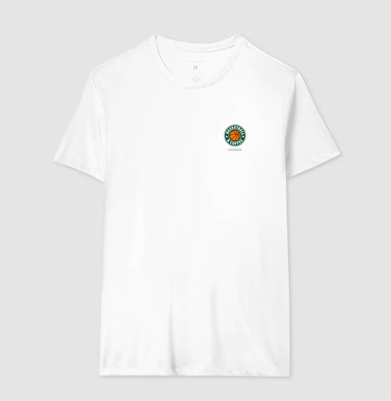 Camiseta Basketball & Coffee — Minimalista - Imagem 4
