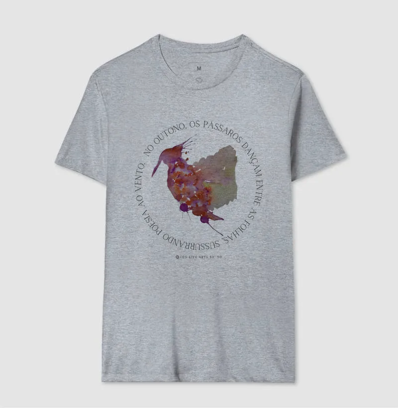 Camiseta Adulto Beija Flor by Johannes Cruzué - Imagem 4