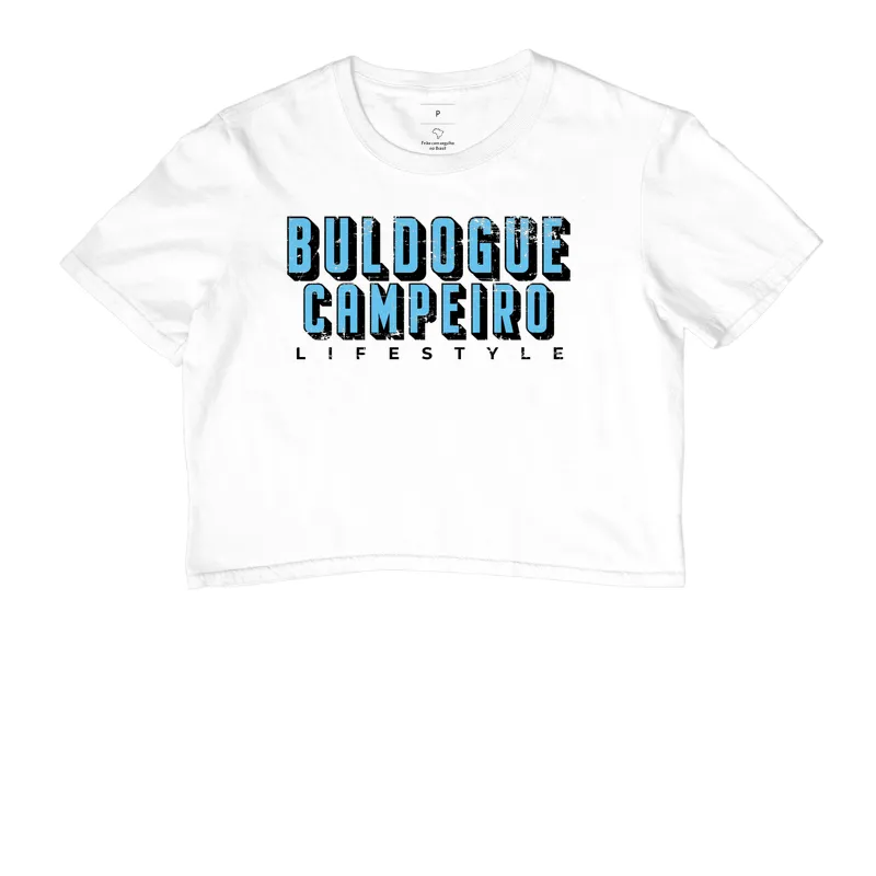 Buldogue Campeiro Texto Azul - Imagem 2