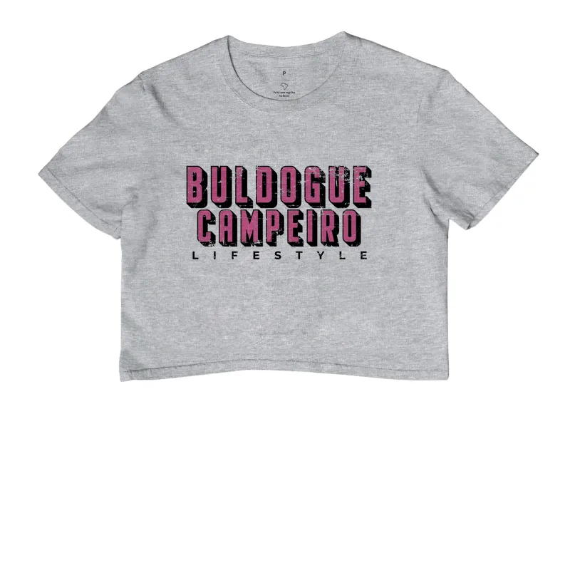  Buldogue Campeiro Texto Rosa - Imagem 3
