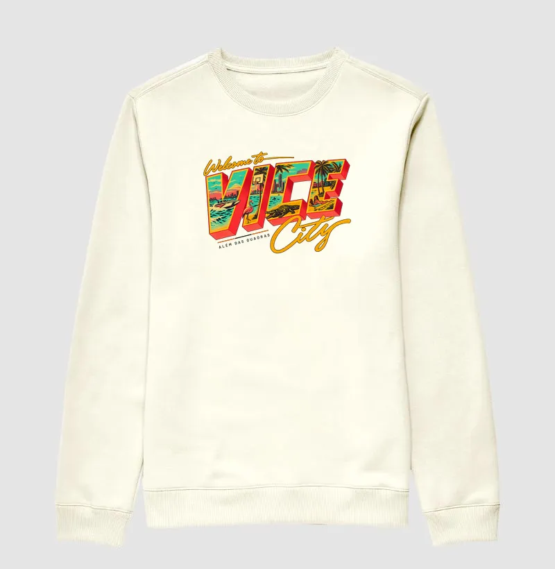 Blusa Welcome to Vice City — Premium Fio 30.1 | ADQ