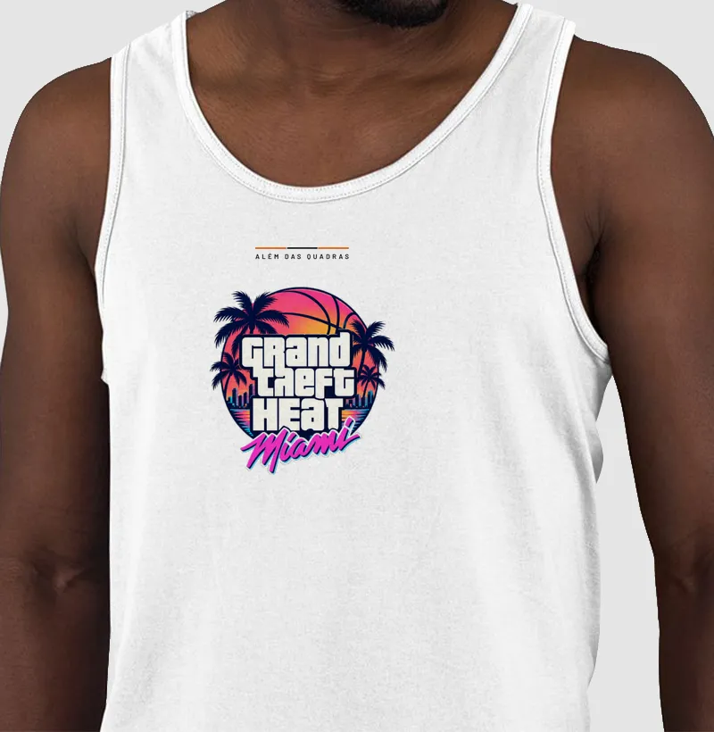 Camiseta Grand Theft Heat — Miami After Hours