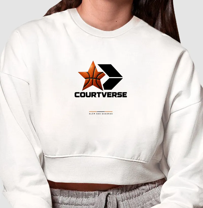 Cropped Feminina Courtverse — Estrela da Quadra