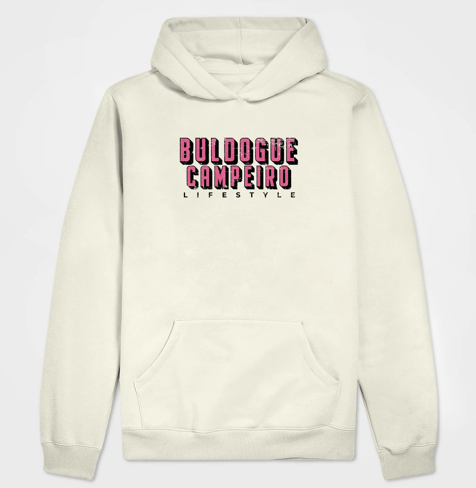 Buldogue Campeiro Texto Rosa - Imagem 2