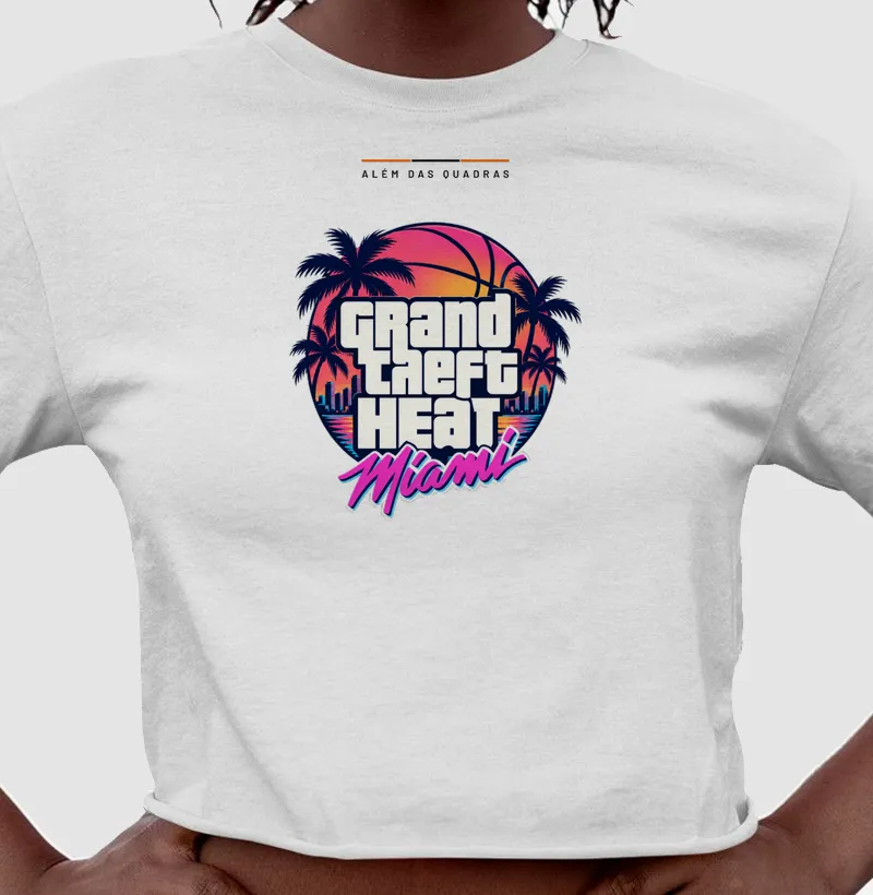 Camiseta Grand Theft Heat — Miami After Hours