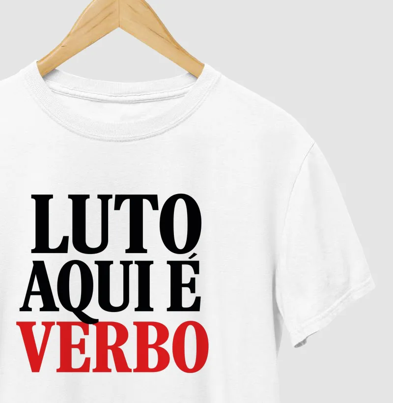 Luto aqui é Verbo