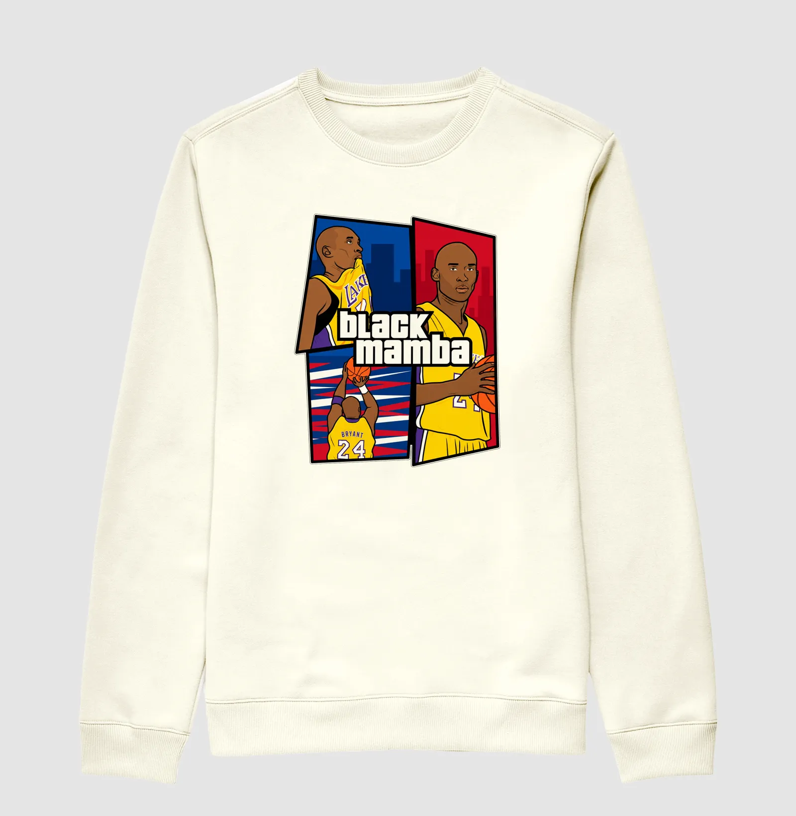 Blusa Moletom Slim B.Mamba — Ícone em Quadra - Imagem 2