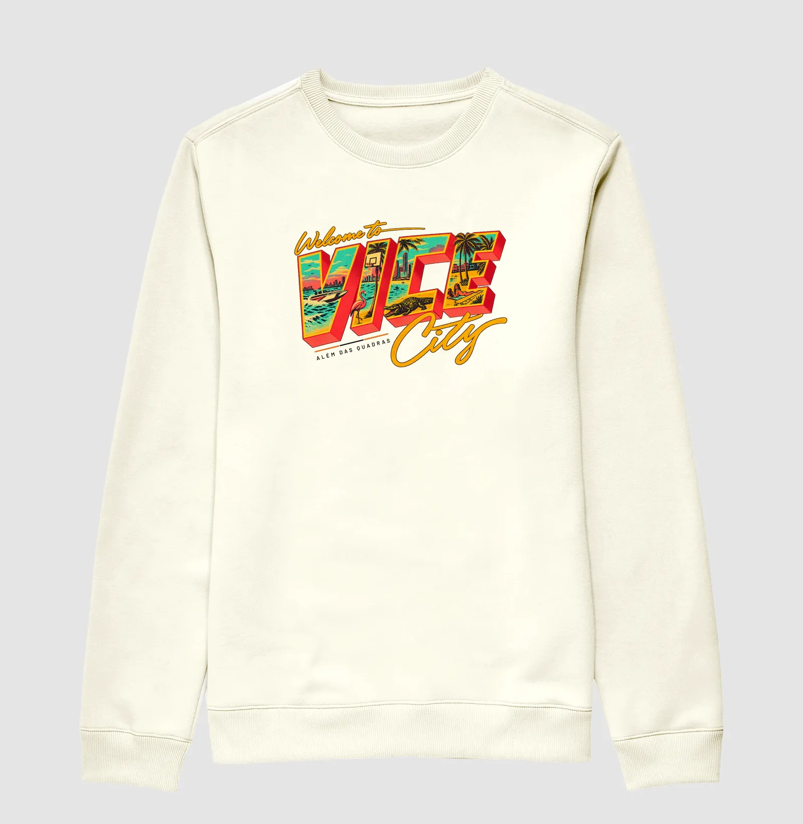 Blusa Welcome to Vice City — Premium Fio 30.1 | ADQ - Imagem 2