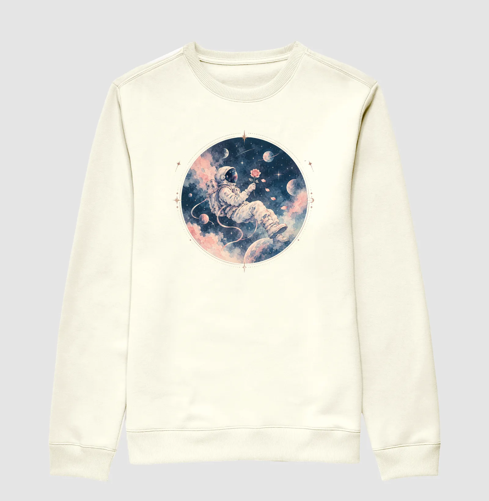Moletom A Rose Among the Stars | Camiseta K-Pop em Aquarela - Imagem 2