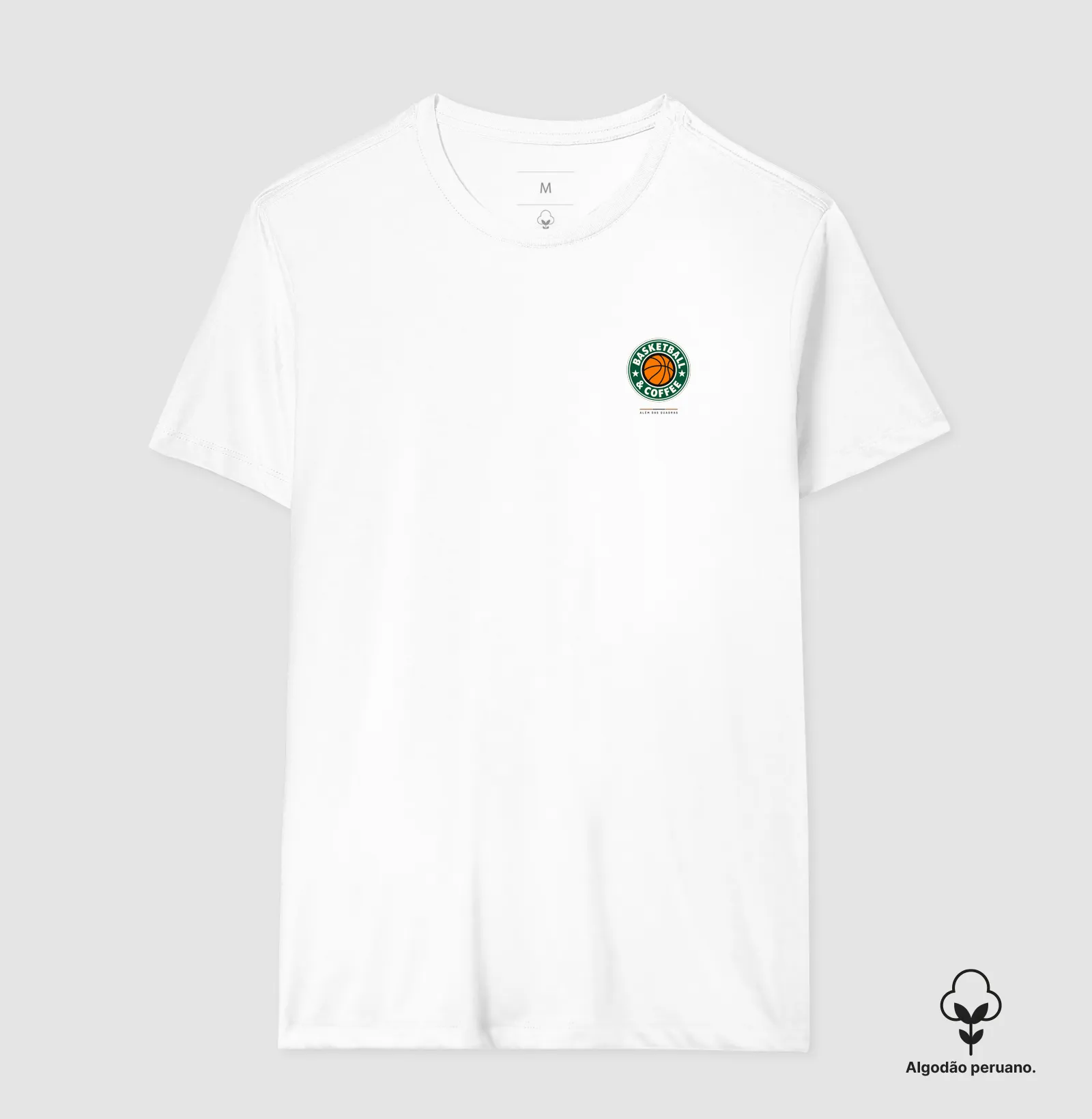 Camiseta Basketball & Coffee — Minimalista - Imagem 8