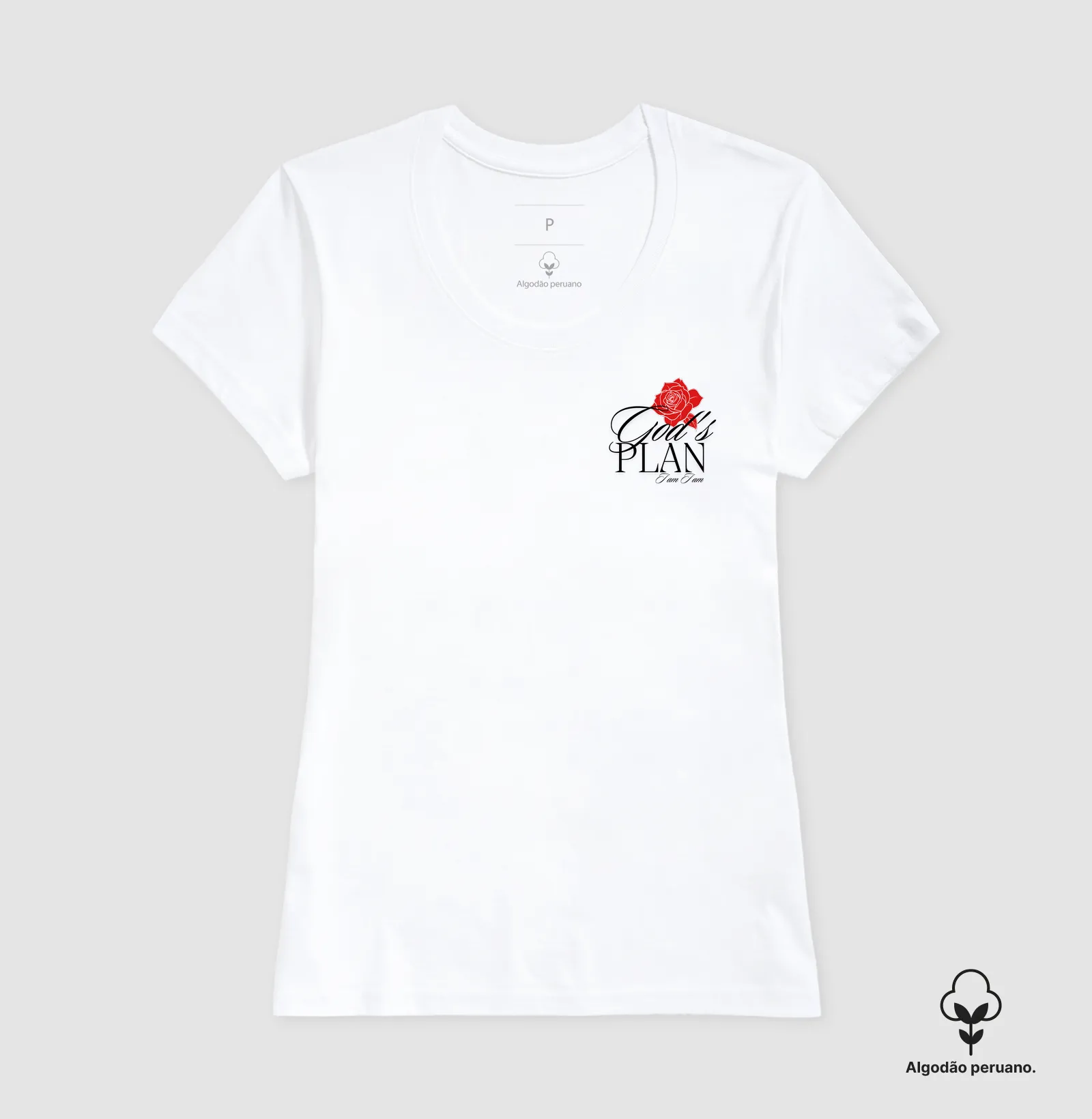 Camiseta God's Plan – Flor - Imagem 2