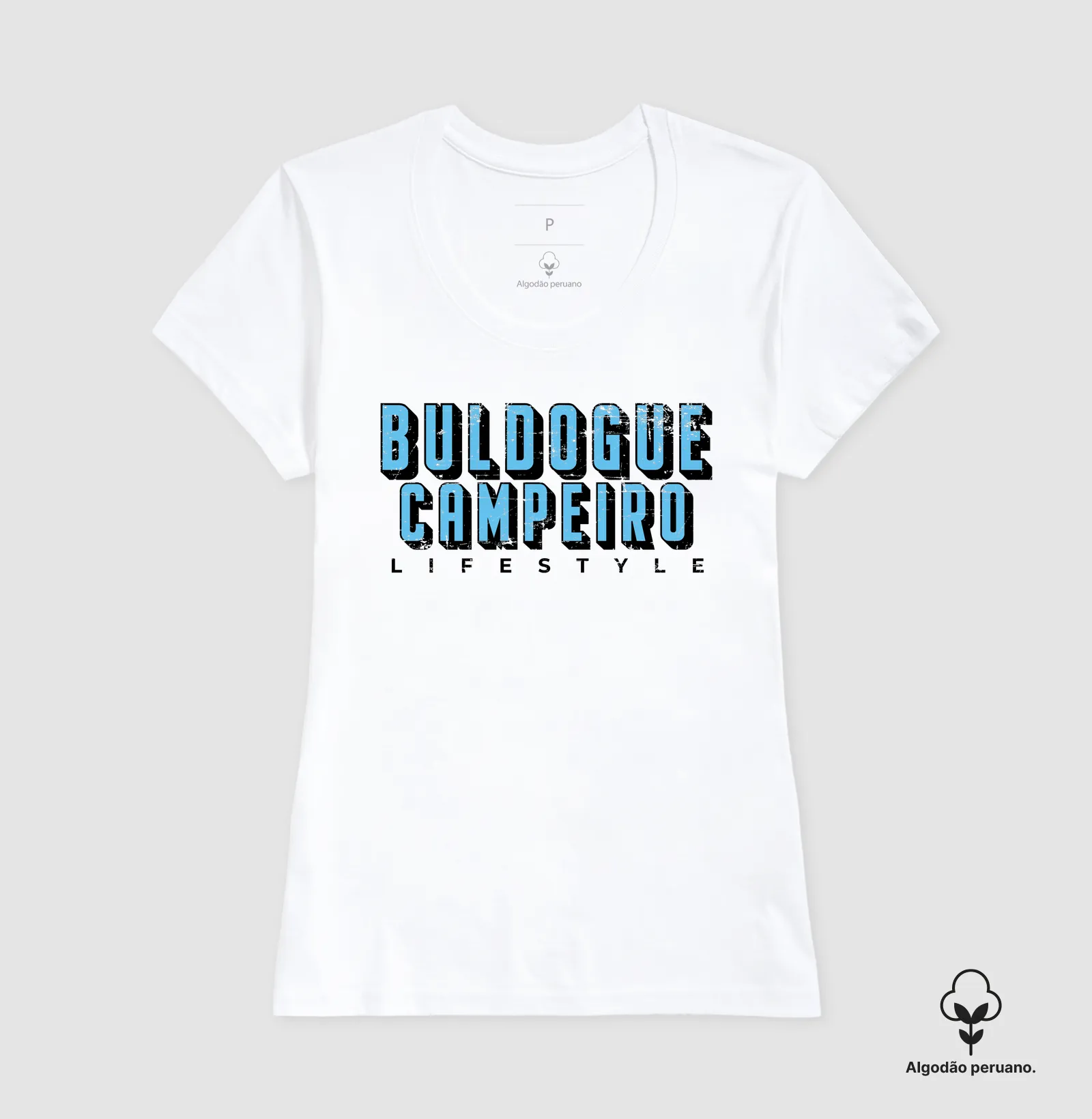 Buldogue Campeiro Texto Azul - Imagem 3