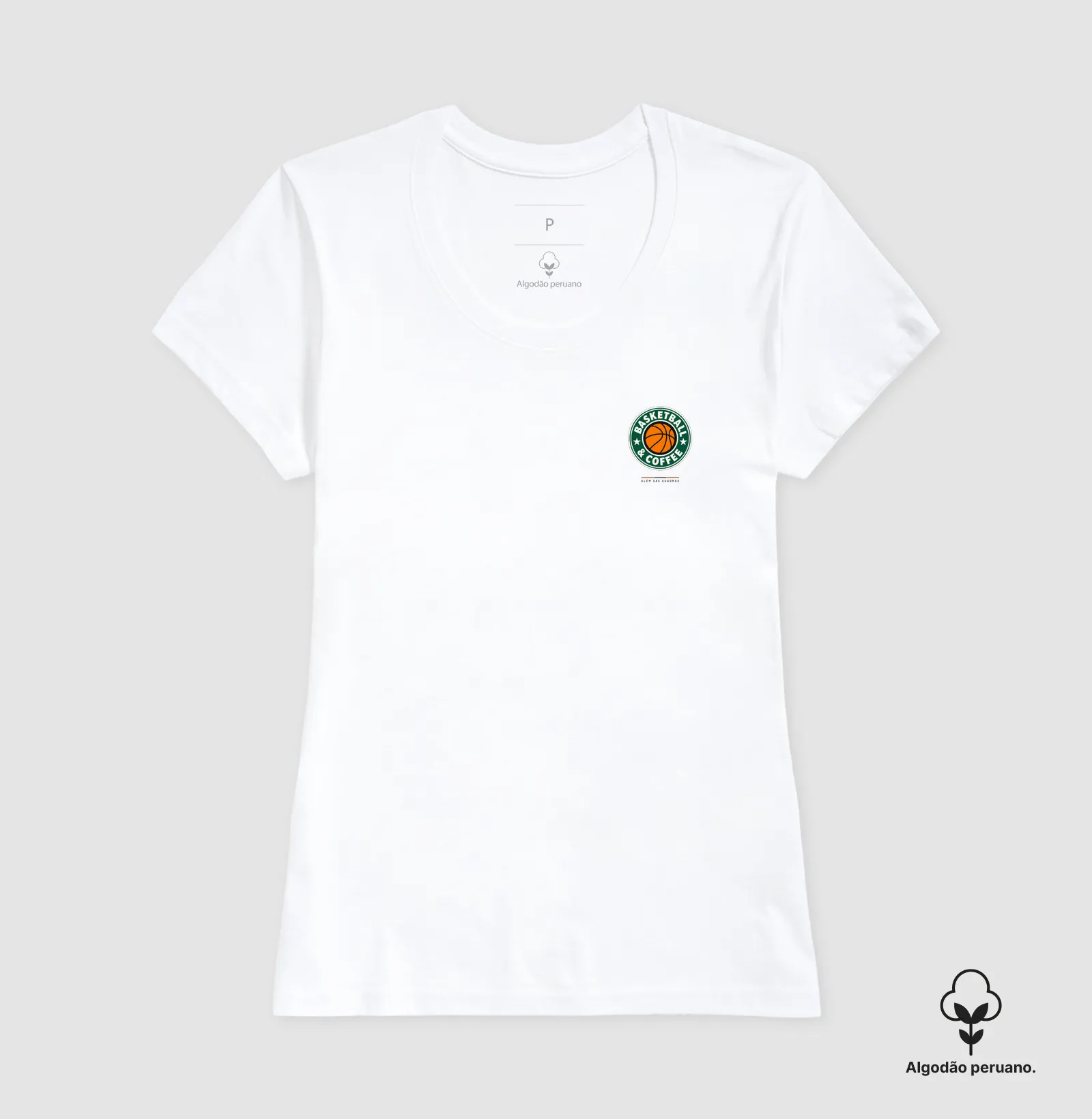 Camiseta Basketball & Coffee — Minimalista - Imagem 9