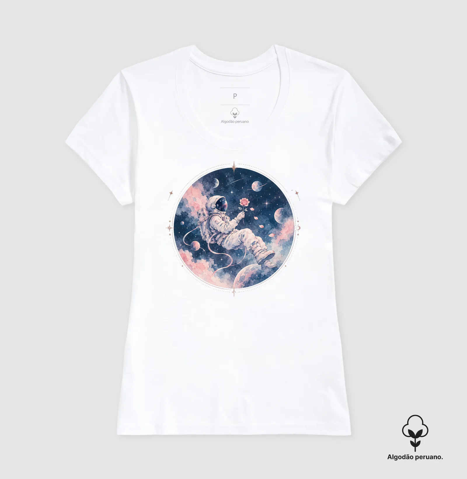 A Rose Among the Stars | Camiseta K-Pop em Aquarela - Imagem 6